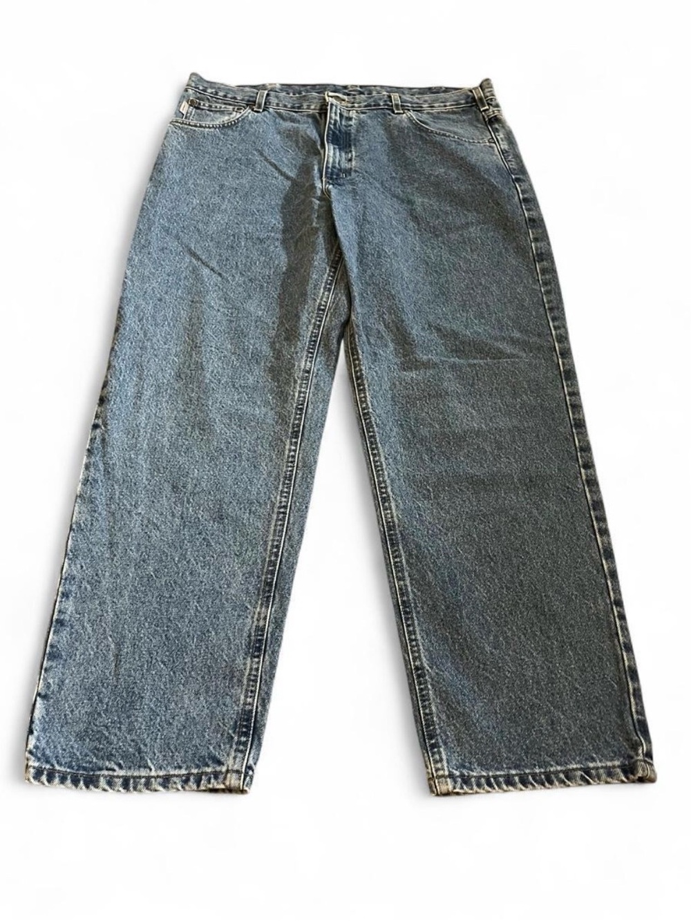 Carhartt Jeans Mens 40x30 Relaxed Fit Straight Blue Denim Casual Workwear